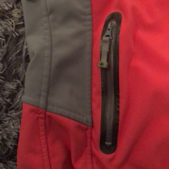 Polaris snowmobiling zip up soft shell jacket. - Picture 4 of 12